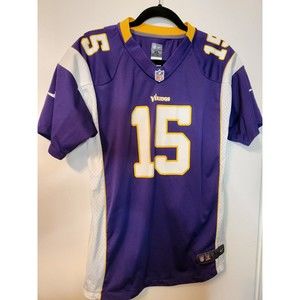 Nike Minnesota Vikings Youth Jersey #15 Greg Jennings Purple XL